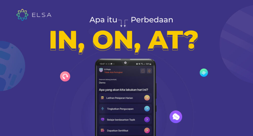 Apa itu in on at penggunaan in on at