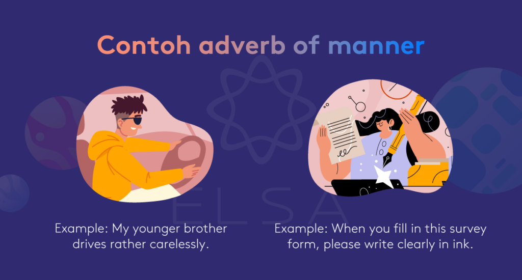 adverb of manner 