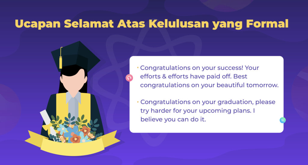 Ucapan Selamat Atas Kelulusan yang Formal