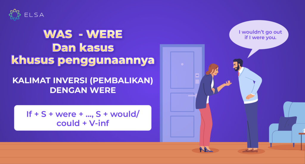 Kalimat inversi (pembalikan) dengan Were