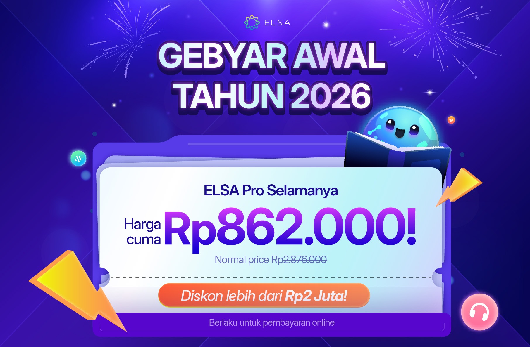 ELSA Pro 1 tahun