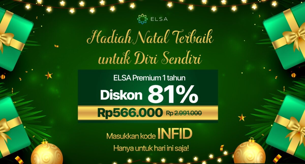 <strong>Christmas 2025: ELSA Speak Resmi Membuka Promo Spesial Musim Liburan</strong>