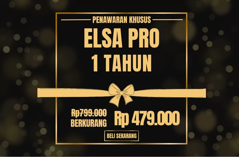 ELSA Pro 1 tahun