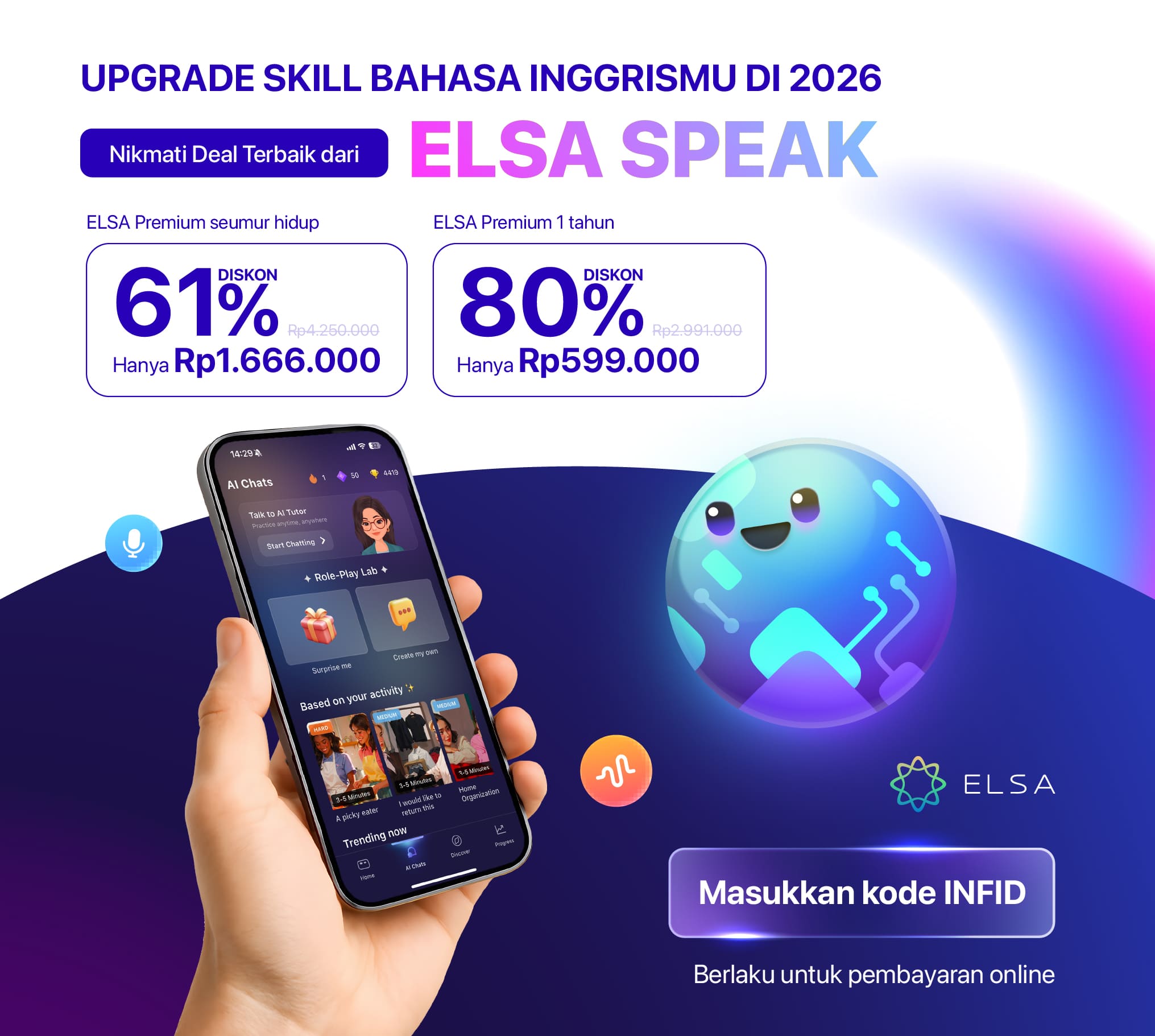 ELSA Premium 1 Tahun
